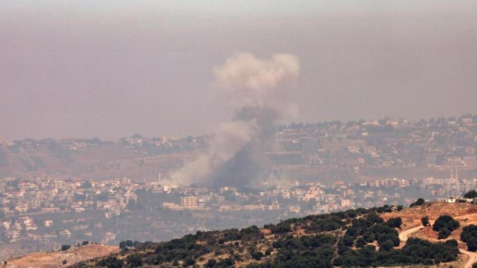 Israeli air strike on Lebanon