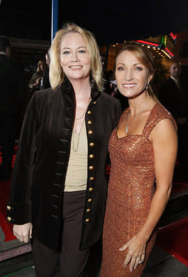 Cybill Shepherd and Jane Seymour at the Los Angeles premiere of DreamWorks Pictures' The Heartbreak Kid