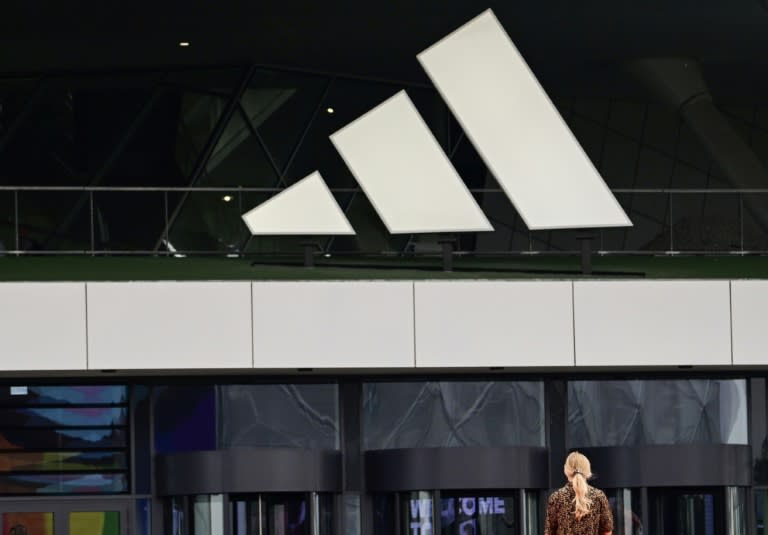 An anonymous letter sent to Adidas on June 7, allegedly written by staff in China, laid out 'potential leadership concerns' and allegations of 'compliance violations' (Tobias SCHWARZ)