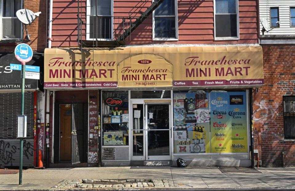 The Franchesca Mini Mart is among the Greenpoint stores where Christopher Boissard has become a local menace. Gregory P. Mango for NY Post