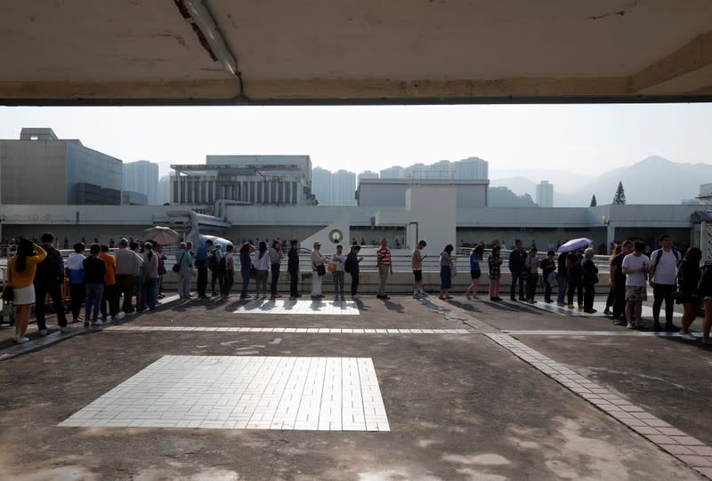 Hong Kong holds local elections