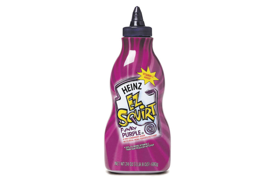 E-Z squirt purple ketchup