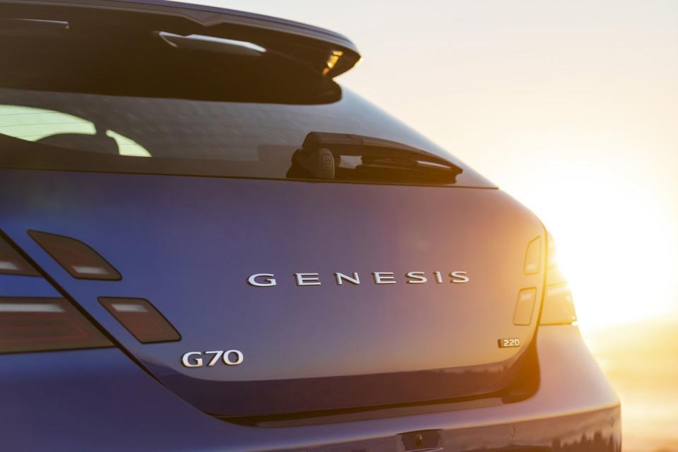 View Photos of the 2023 Genesis G70 Shooting Brake