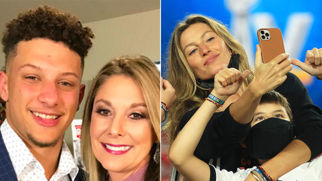 Patrick Mahomes' mom tweeted at Gisele Bundchen during the Super Bowl and  the tweet has some confused! Tap this pic in the LINK IN BIO to…