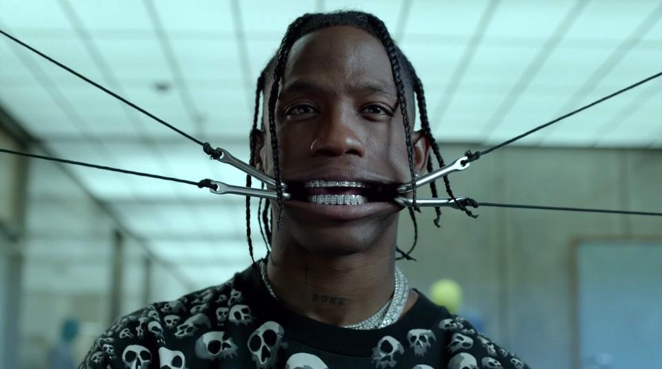 travis scott highest in the room video