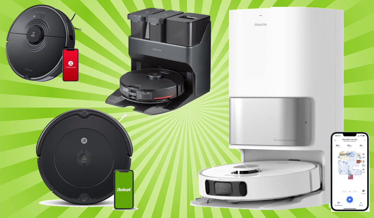 Four of the best robot vacuums of 2023.