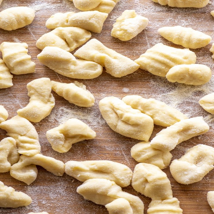 regular gnocchi with ridges