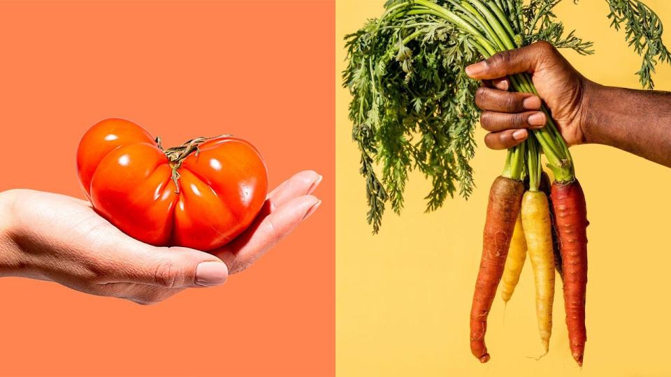 Subscribing to a service like Misfits Market will help reduce all the aesthetically imperfect (but delicious!) produce that otherwise goes to waste.