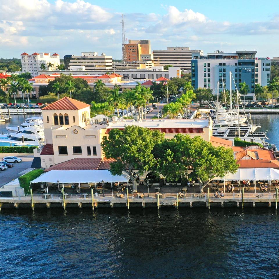 Pier 22 is on the Manatee River in downtown Bradenton.