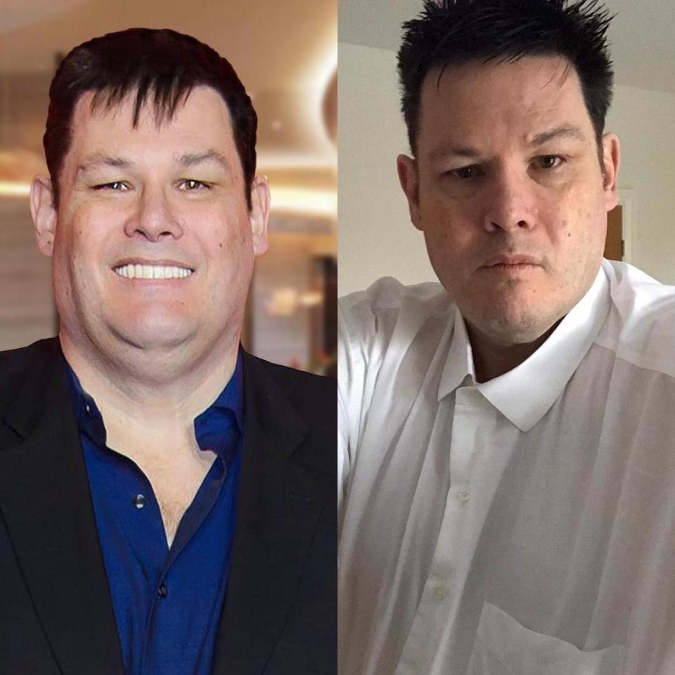 Mark Labbett before and after weight loss