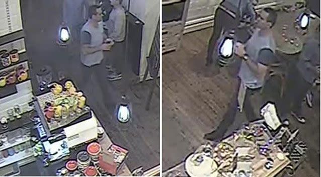 Detectives released CCTV images in an appeal for information about Mr Cronin's death  Photo: Victoria Police