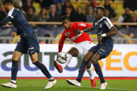 Soccer Football - Coupe de la Ligue Semi Final - AS Monaco vs Montpellier - Stade Louis II, Monaco - January 31, 2018 Monaco's Keita Balde Diao in action REUTERS/Eric Gaillard