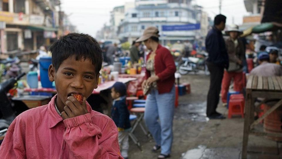 El mercado matutino de Battambang