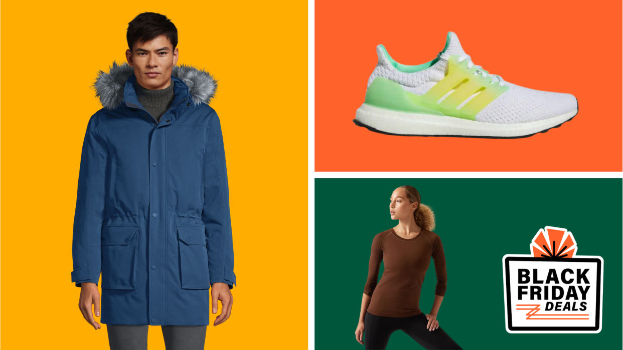 Black Friday Style Sales: Save big on Adidas, Lands' End, and more.