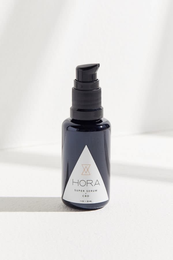 This&nbsp;Super Serum by Hora Skin Care includes 250mg of CBD, marine collagen, antioxidants, and vitamins A, B3 and&nbsp;C for a soothing and hydrating formula. <strong><a href="https://fave.co/2F5KQoI" target="_blank" rel="noopener noreferrer">Find it for $54 on Urban Outfitters.</a></strong>