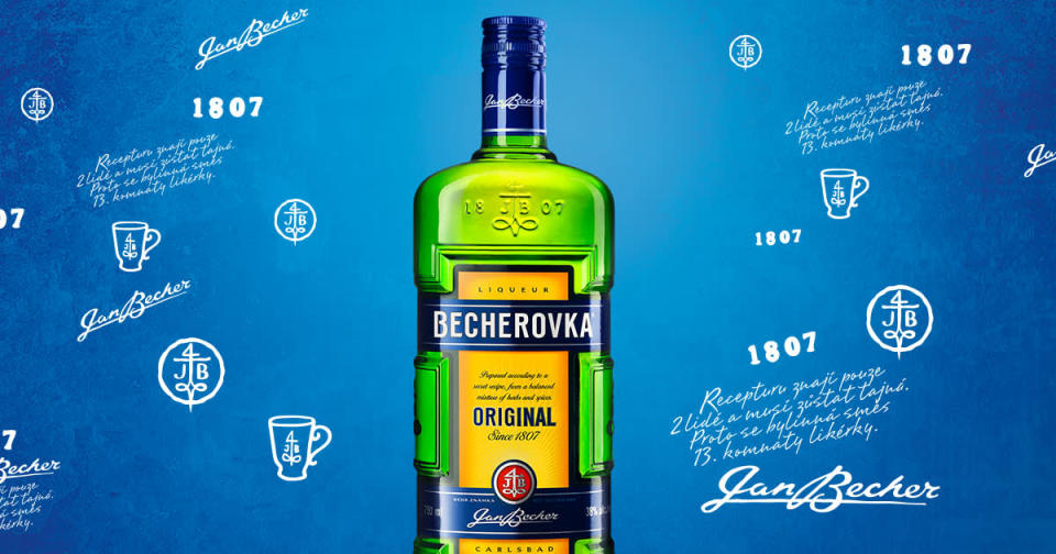 捷克「養命酒」Becherovka。（照片來源： Becherovka官網 https://goo.gl/LZKvqx）