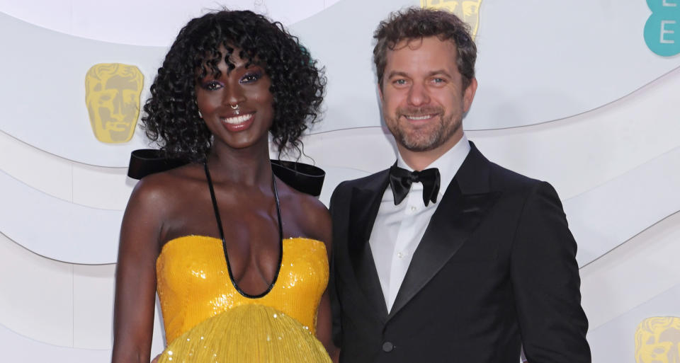 Turner-Smith and Joshua Jackson at the EE British Academy Film Awards in 2020 (Photo by David M. Benett/Dave Benett/Getty Images)