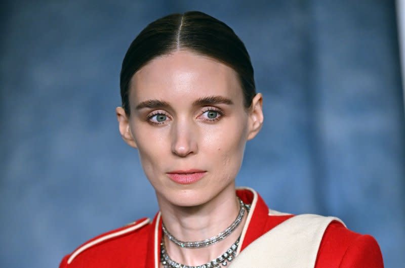 Rooney Mara debuted her baby bump at the Berlin International Film Festival premiere of her film "The Kitchen." File Photo by Chris Chew/UPI