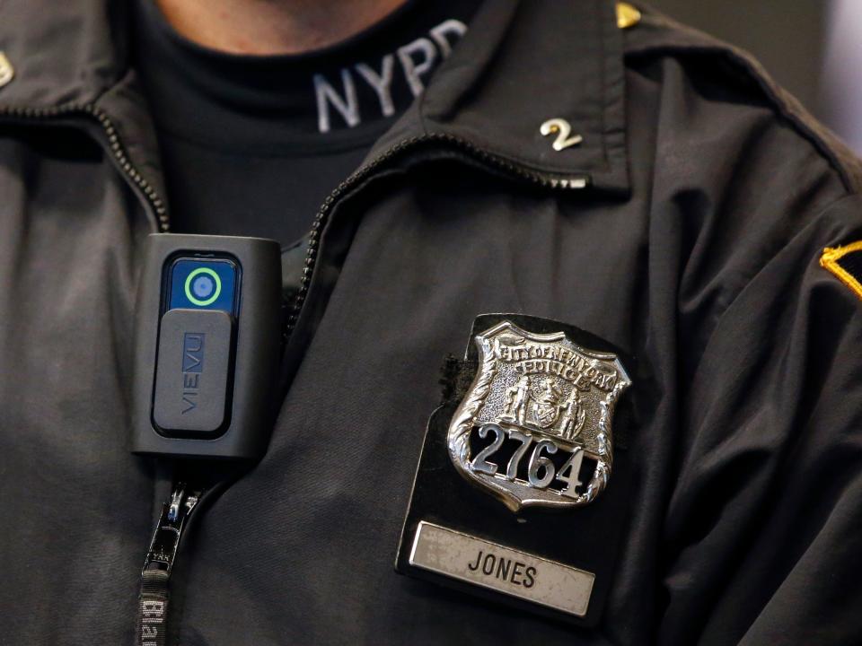 NYPD police body camera