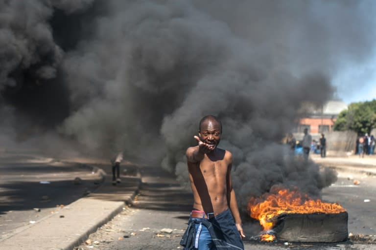 A series of anti-government protests have erupted in Zimbabwe in recent months over the worsening state of the economy