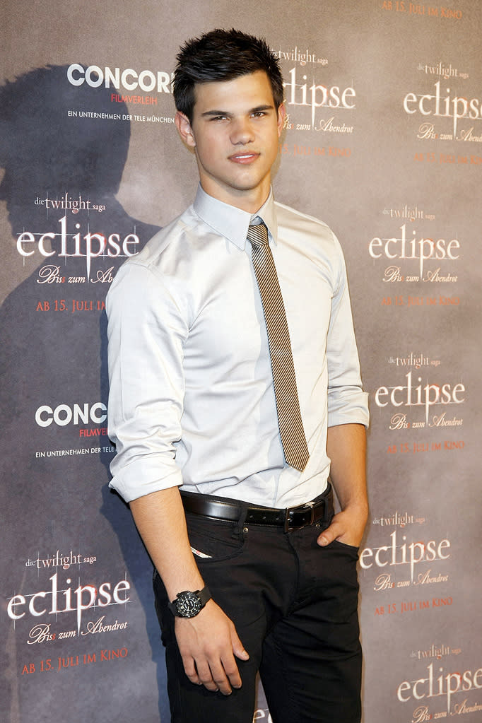 Twilight Eclipse Press Tour 2010 Taylor Launter