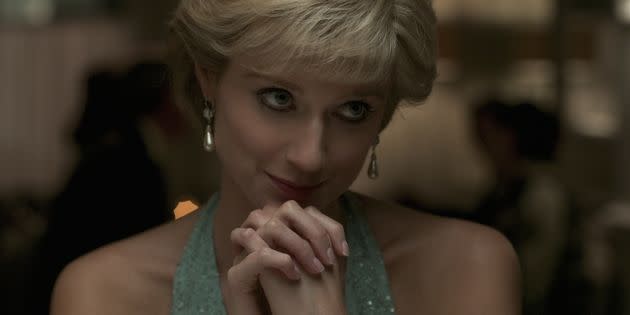 Elizabeth Debicki as Princess Diana in 