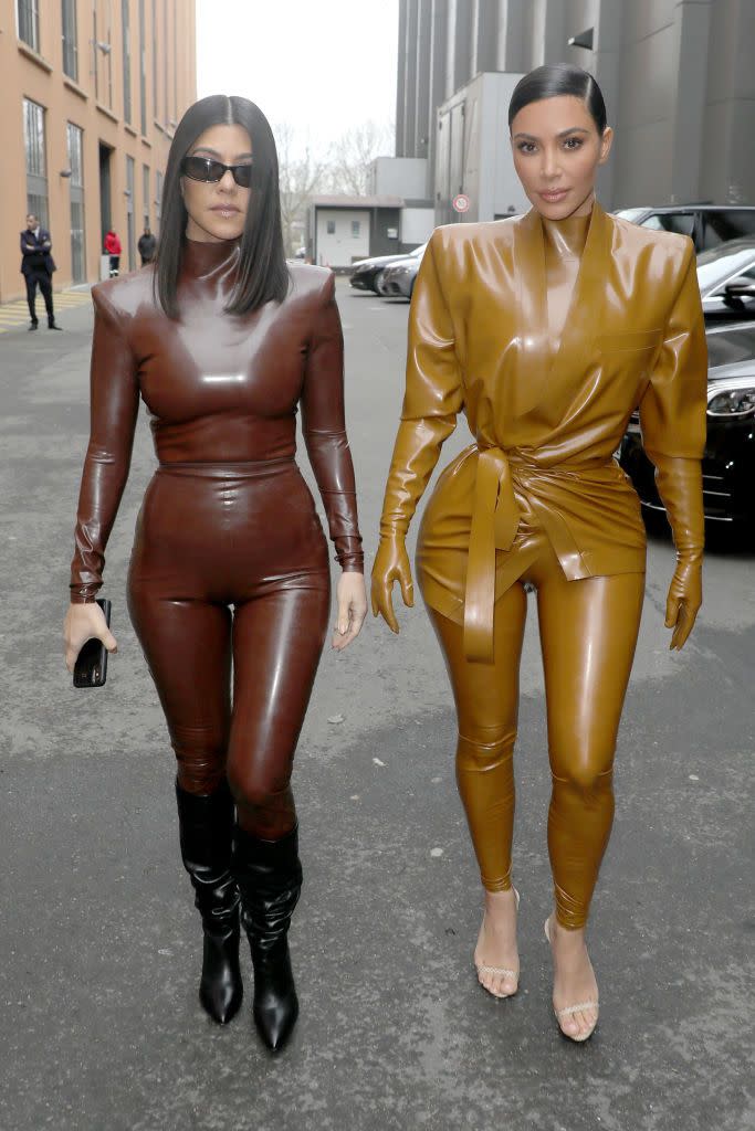 2020: Kourtney and Kim Kardashian