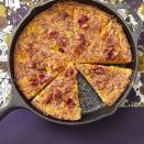 <p>Looking to kick your cornbread up a notch? Try topping it with melty cheddar cheese and crispy bacon. It takes Southern food to the next level. </p><p><a href="https://www.thepioneerwoman.com/food-cooking/recipes/a34776419/bacon-cheddar-skillet-cornbread/" rel="nofollow noopener" target="_blank" data-ylk="slk:Get Ree's recipe.;elm:context_link;itc:0;sec:content-canvas" class="link "><strong>Get Ree's recipe. </strong></a></p><p><a class="link " href="https://go.redirectingat.com?id=74968X1596630&url=https%3A%2F%2Fwww.walmart.com%2Fsearch%3Fq%3Dpioneer%2Bwoman%2Bcast%2Biron%2Bskillet&sref=https%3A%2F%2Fwww.thepioneerwoman.com%2Ffood-cooking%2Fmeals-menus%2Fg33834710%2Fsouthern-thanksgiving-menu%2F" rel="nofollow noopener" target="_blank" data-ylk="slk:SHOP CAST IRON SKILLETS;elm:context_link;itc:0;sec:content-canvas"><strong>SHOP CAST IRON SKILLETS</strong></a> </p>