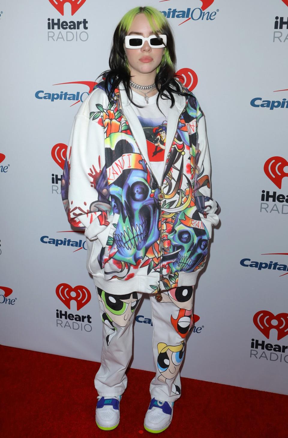 Billie Eilish attends iHeartRadio ALTer EGO presented by Capital One at The Forum on January 18, 2020 in Inglewood, California