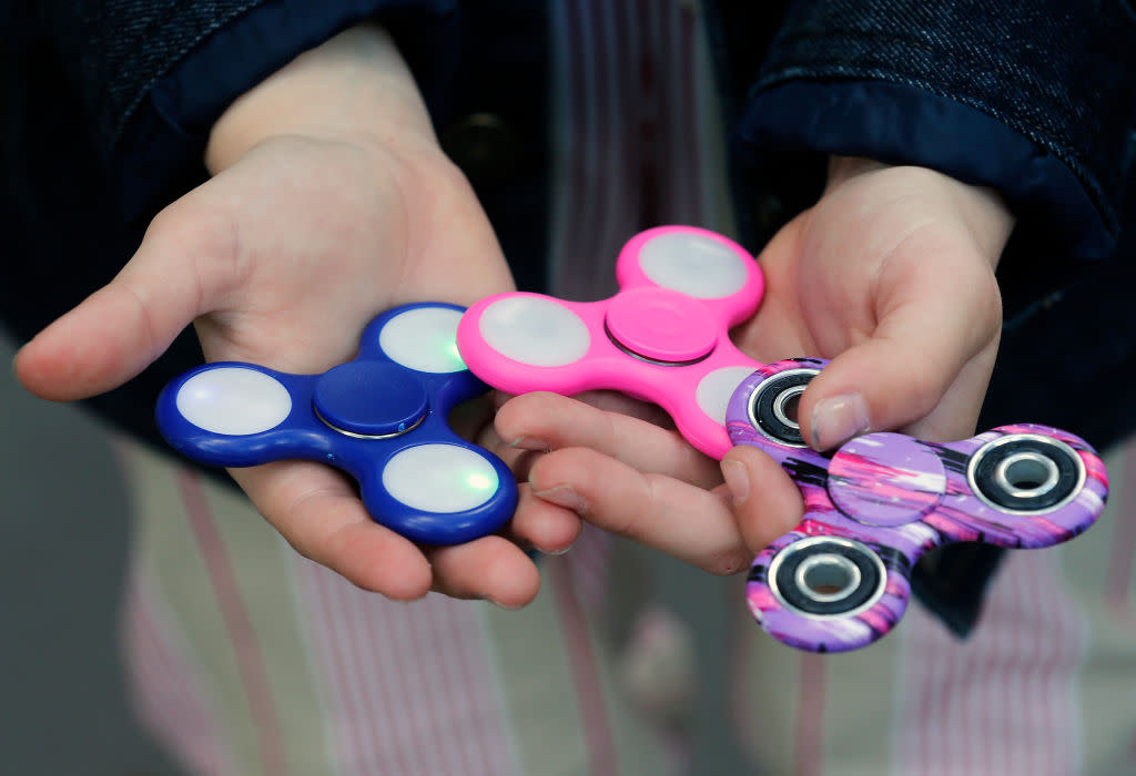 Parents say fidget spinners are too dangerous, and are asking for a recall