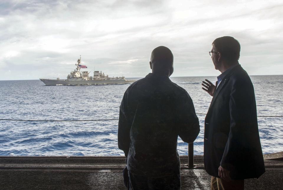 south china sea uss lassen