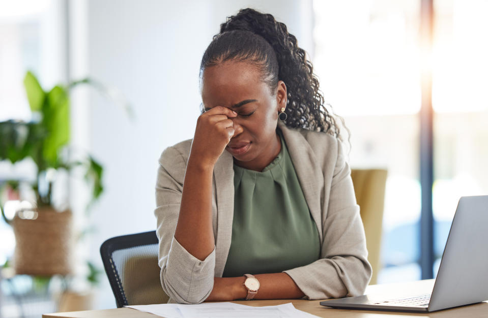 Many women are battling menopause symptoms at work. (Getty Images)