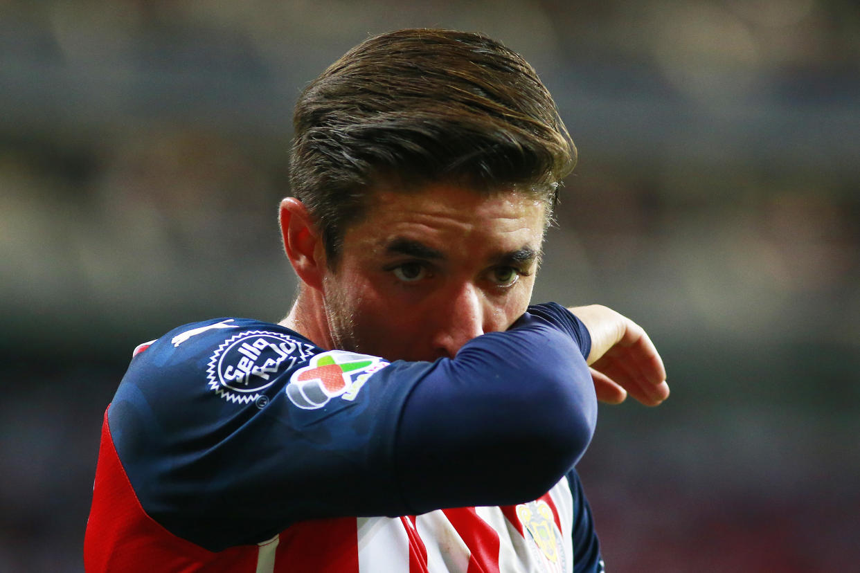 Chivas y sus aficionados atraviesan una de sus peores rachas en la Liga MX (Foto de: Alfredo Moya/Jam Media/Getty Images)