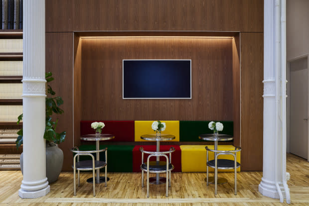 The café space in the new Sporty & Rich store.<p>Photo: Courtesy of Sporty & Rich</p>