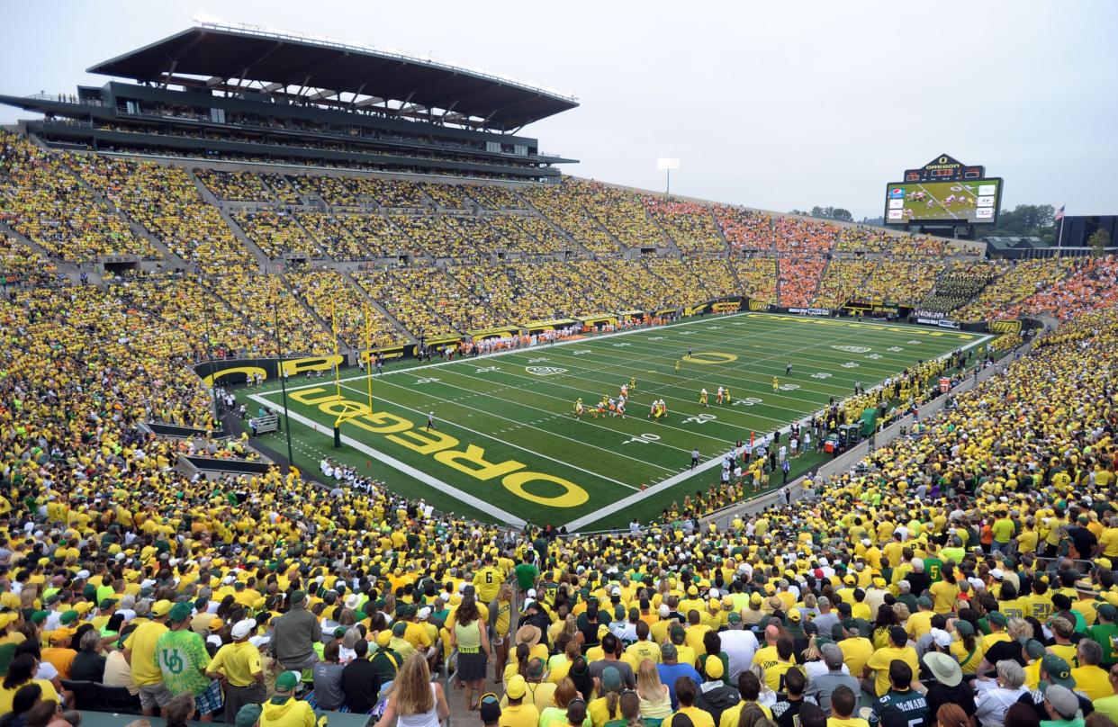 Oregon hired Willie Taggart as head coach on Dec. 7. (AP Photo/Steve Dykes)