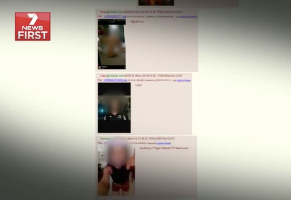 Victims should Google their name to check what other material is out there and request it to be removed from those sites. Photo: 7 News