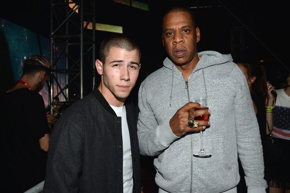 Nick Jonas and Jay Z