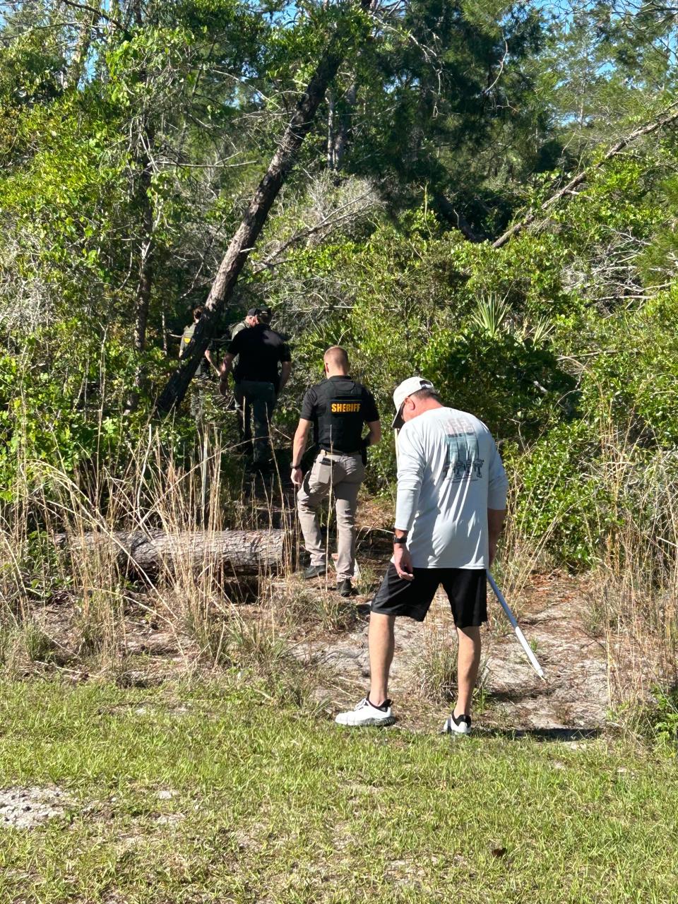 The body of missing Mims man Laramie Brown was found during a search Saturday morning in Mims. Brevard County personnel secured the scene and began investigating.