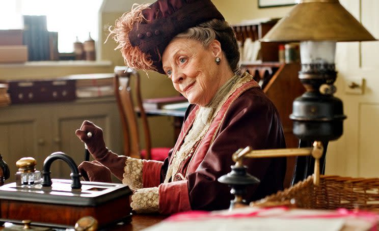 Maggie Smith in 'Downton Abbey.' (Credit: Masterpiece/PBS)