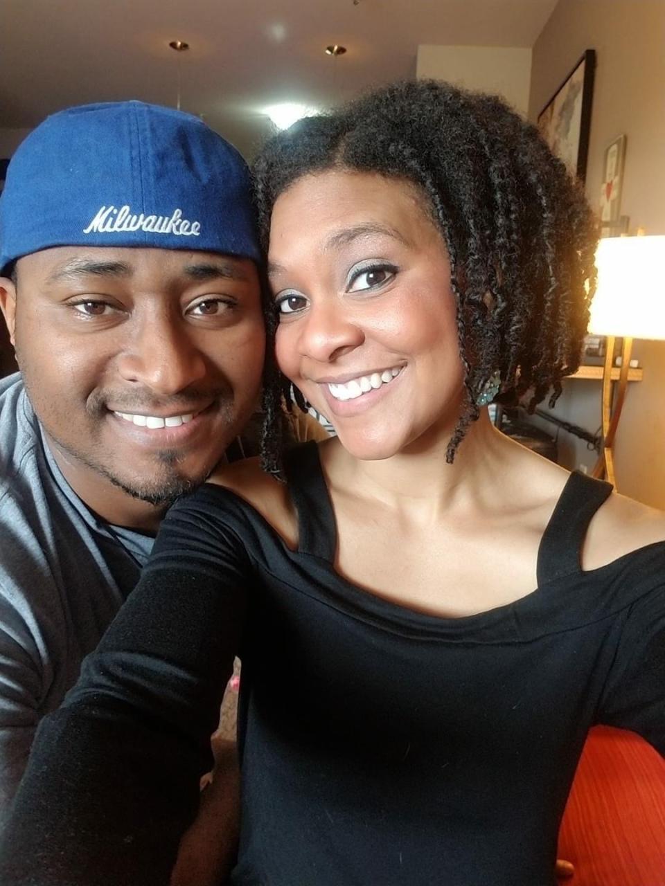 Chermond Thomas and his wife Sabrina Foulks-Thomas knew each other in high school, dated briefly, reconnected on Facebook and later got married. They live in Sussex.