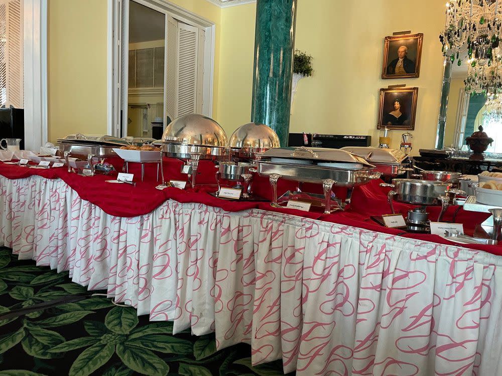 Greenbrier Main Dining Room Buffet, White Sulphur Springs, West Virginia