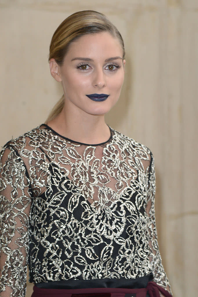 Olivia Palermo’s Navy Lip