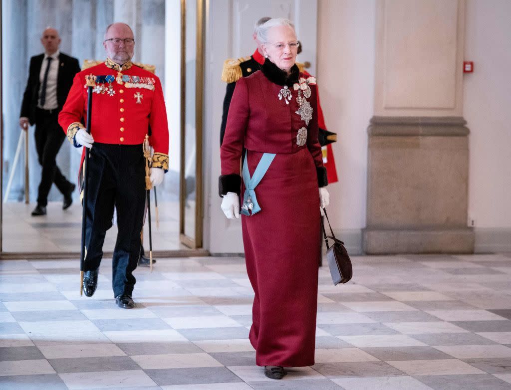 denmark royals new year reception