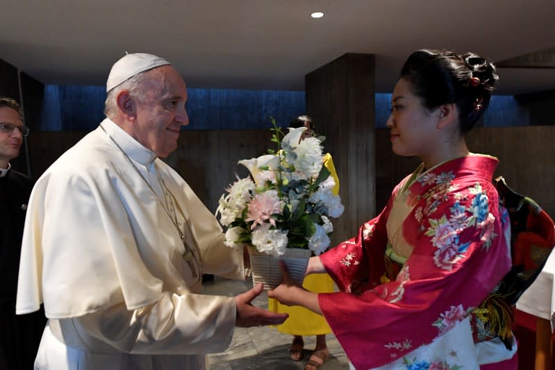 Pope Francis visits Japan