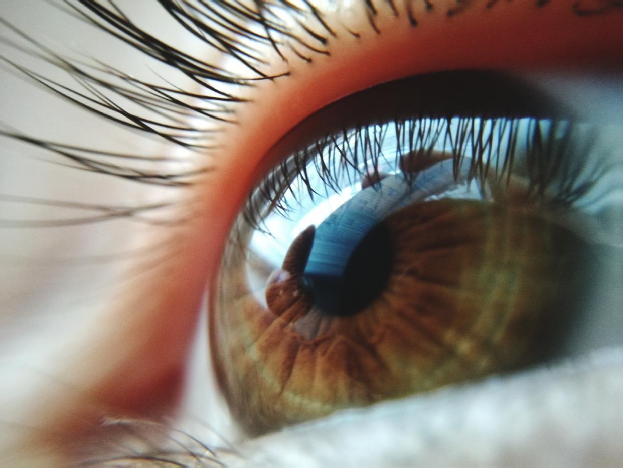 Cropped Image Of Person Eye