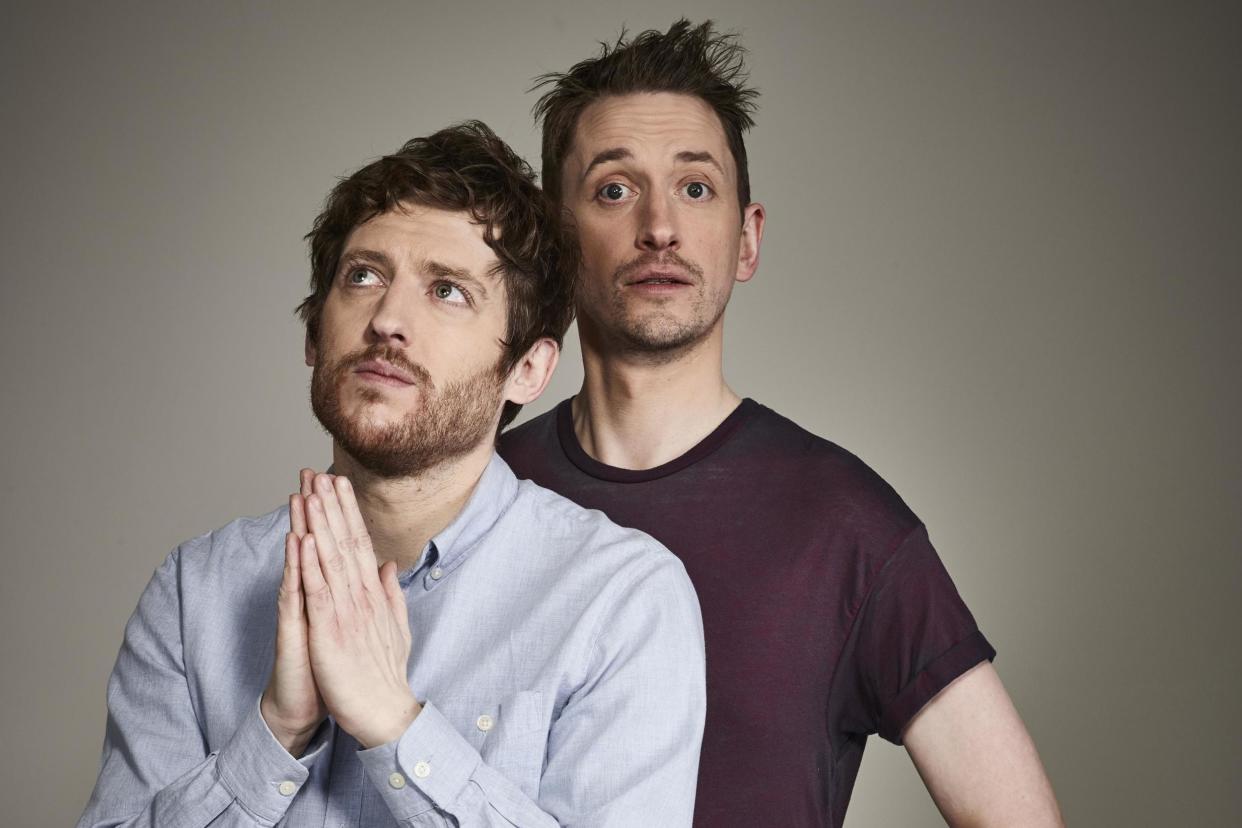 Vibe magnets: Elis James and John Robins