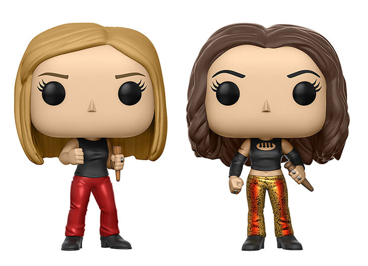 Buffy and Faith stand united. Also, Faith’s pants! (Photo: Funko)