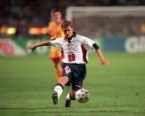 <p>Michael Owen shone for England in France 20 years ago </p>