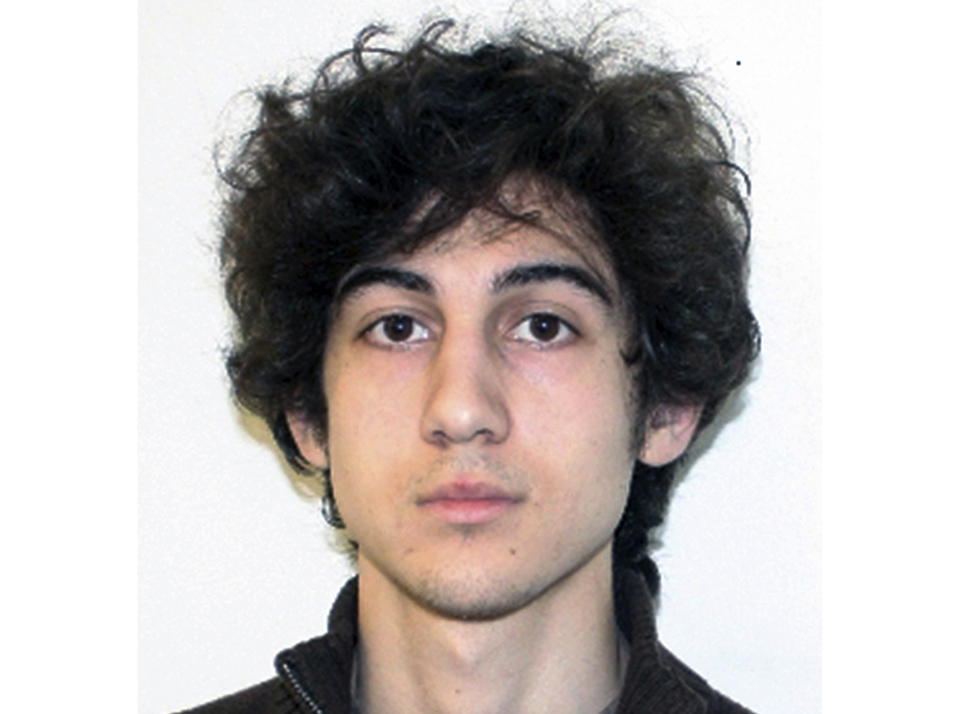 FILE - This file photo released April 19, 2013, by the Federal Bureau of Investigation shows Dzhokhar Tsarnaev, convicted of carrying out the April 2013 Boston Marathon bombing attack that killed three people and injured more than 260. A prosecutors' response is due Thursday, June 27, 2019, in the Boston Marathon bomber's death penalty appeal. Tsarnaev has been on federal death row since his 2015 conviction. (FBI via AP, File)
