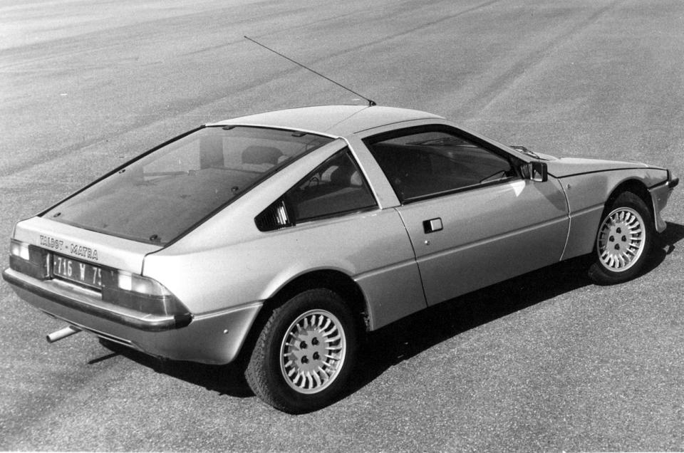 <p>First came the Bagheera, then the Murena, which was effectively an update of the earlier car. Both featured an unusual three-abreast seating layout; Murena power was courtesy of Renault.</p>